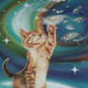Illustration for article titled My God, Its Full Of Cats! The Very Best Artwork Of Cats In Space